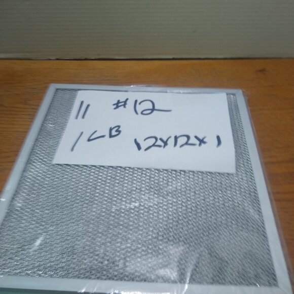 Range Hood 11" X 11" X 3/8" Aluminum Grease Air Filter Factory Filters (2 Pack) - Picture 6 of 6